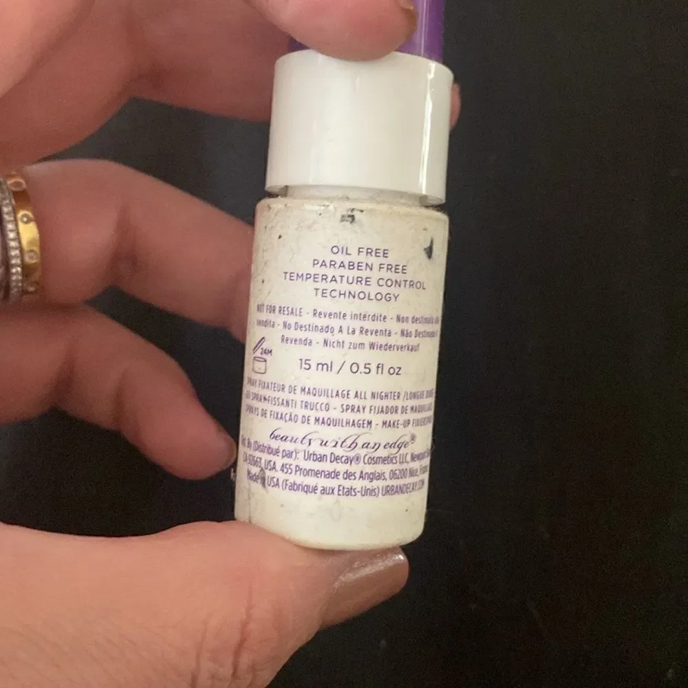 Vintage Urban Decay All Nighter Long Lasting Makeup Setting Spray